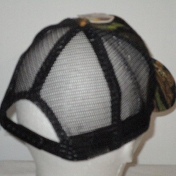 3 Oaks Embroidered Camo  Net Back Fishing Baseball Cap Hat Adjustable New #763 - Picture 6 of 11
